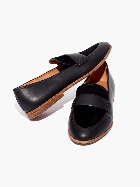 Madewell The Alex Loafer In Leather Suede 9
